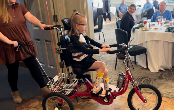 Riding for the first time